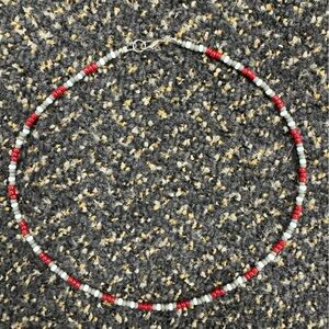 western hand beaded choker necklace